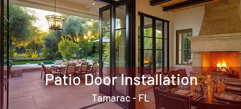  Patio Door Installation Tamarac - FL