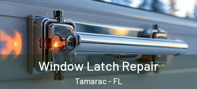  Window Latch Repair Tamarac - FL